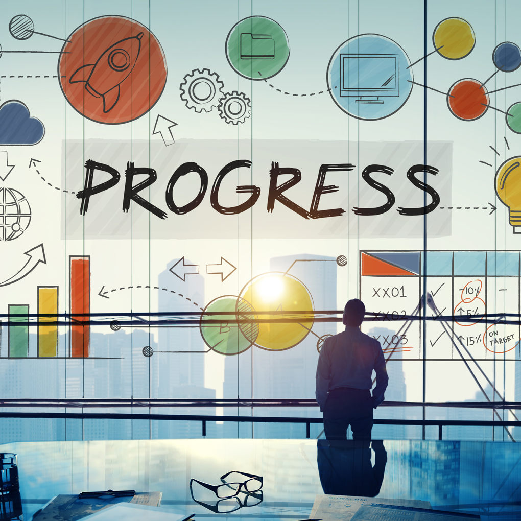 Progress Development Growth Innovation Advancement Concept